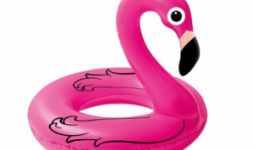 Flamingó úszógumi, fuxia