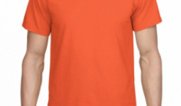 Gildan férfi dryblend póló, narancs