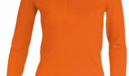 Kariban KA244 hosszú ujjú Női galléros piké póló, Orange