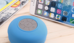 Vízálló mini Bluetooth hangszóró, kék